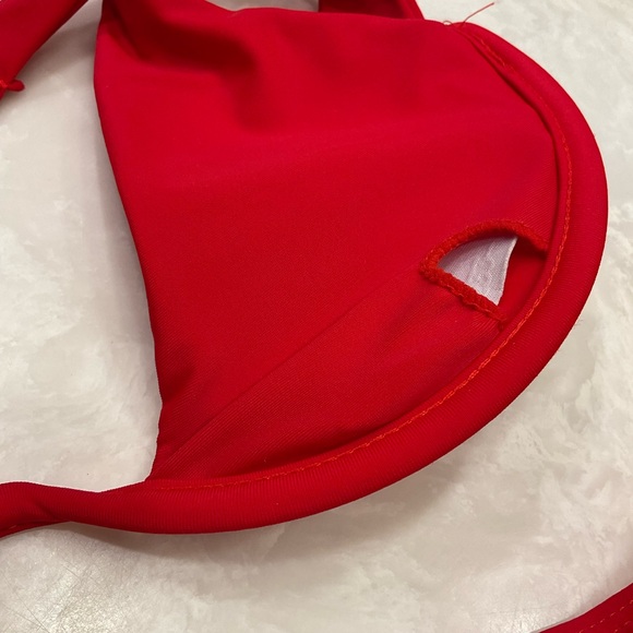 Bikini Two Piece, Red, Size M, NWOT, Removable Top Insert - Picture 14 of 16